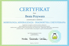 Certyfikat_webinar-morfologia-Beata-Przywara